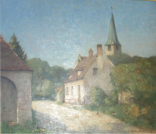 Un petit village  par Maurice Gabriel Malézieux